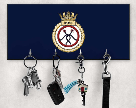 HMS Raider - Wooden Key/Beret Hook