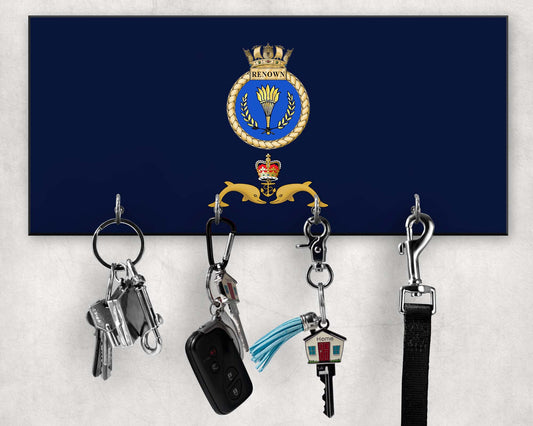 HMS Renown - Wooden Key/Beret Hook