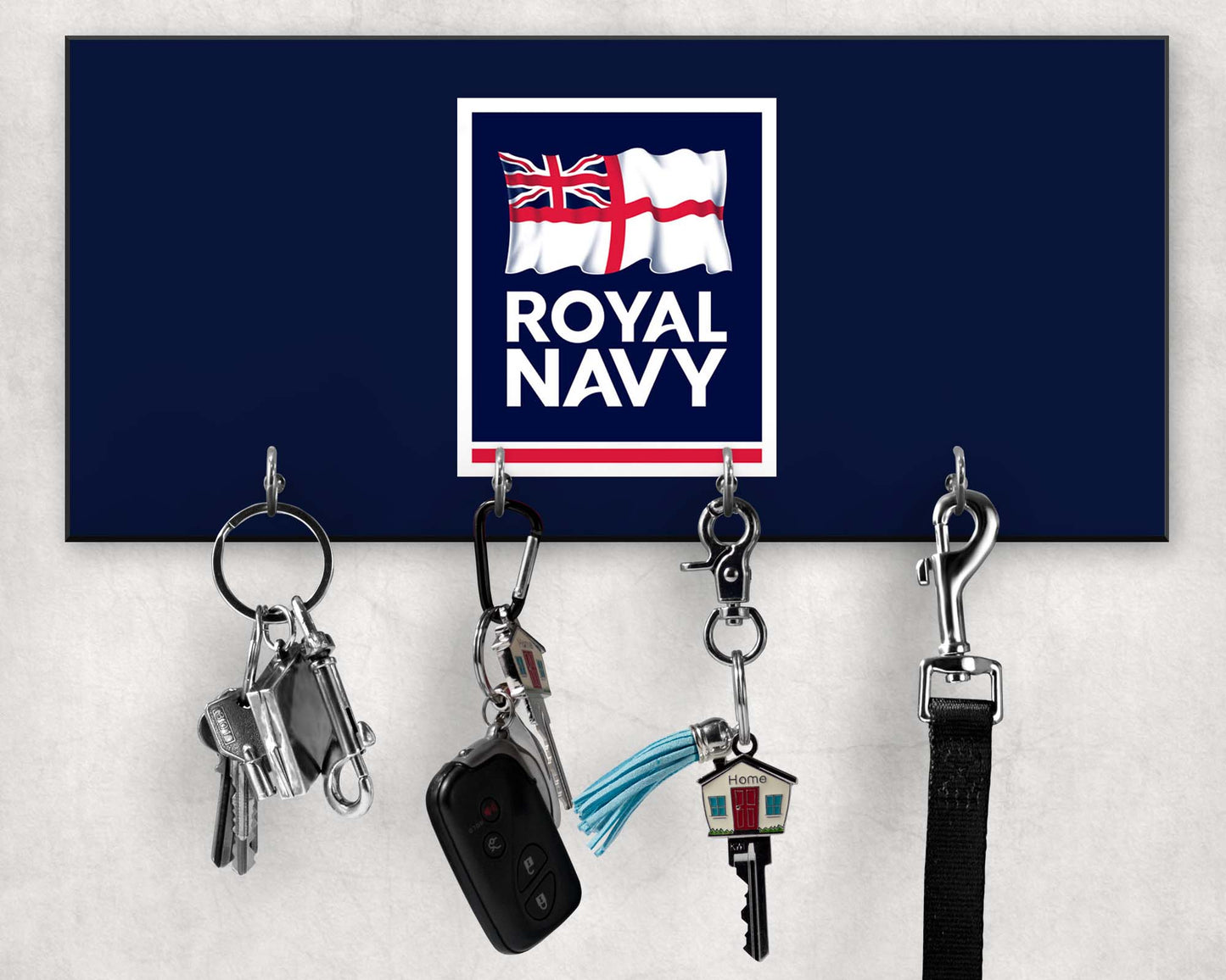Royal Navy - Wooden Key Holder/Hook