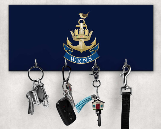 Women's Royal Naval Service - Wooden Key Holder/Hook