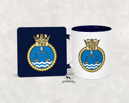 703 Naval Air Squadron - MUG and COASTER SET