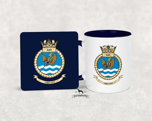 849 Naval Air Squadron - MUG and COASTER SET