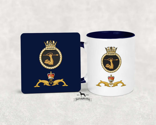 HMS Agamemnon - MUG and COASTER SET