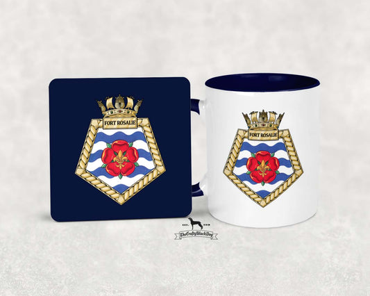 RFA Fort Rosalie - Mug and Coaster Set