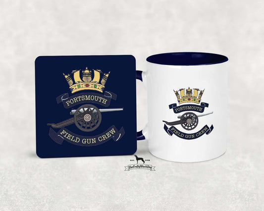 Portsmouth Field Gun Crew - MUG and COASTER SET