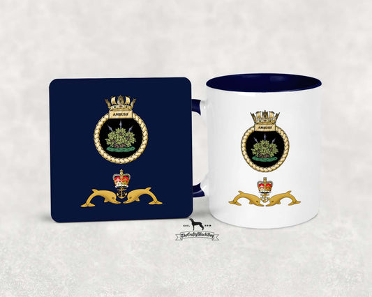 HMS Ambush - MUG and COASTER SET