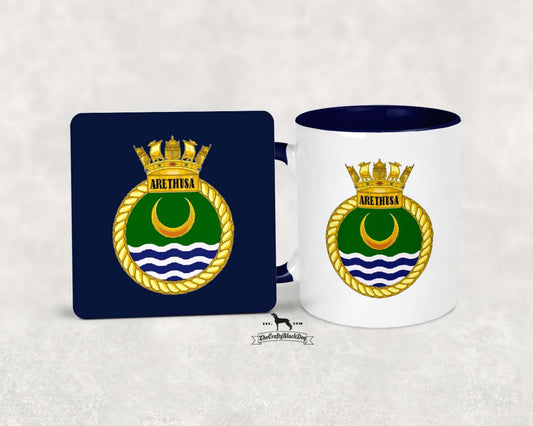 HMS Arethusa - MUG and COASTER SET