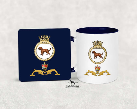 HMS Astute - MUG and COASTER SET