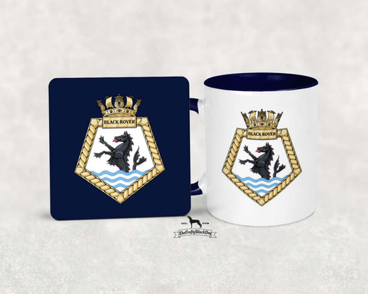 RFA Black Rover - Mug and Coaster Set