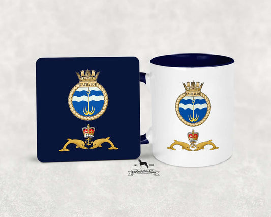 HMS Cachalot - MUG and COASTER SET