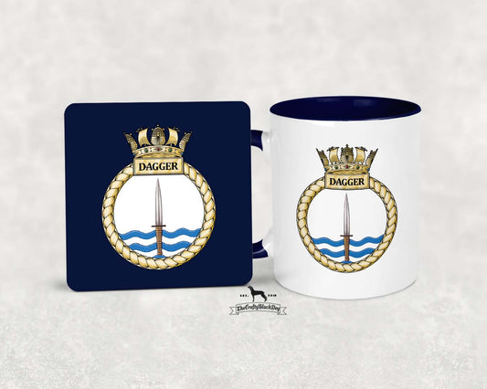 HMS Dagger - MUG and COASTER SET