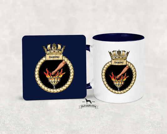 HMS Daring - MUG and COASTER SET