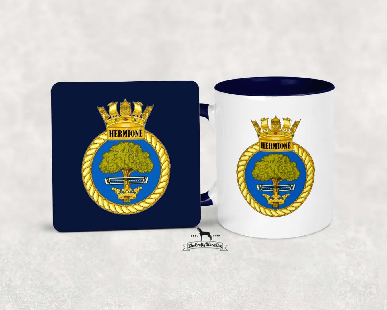 HMS Hermione - MUG and COASTER SET