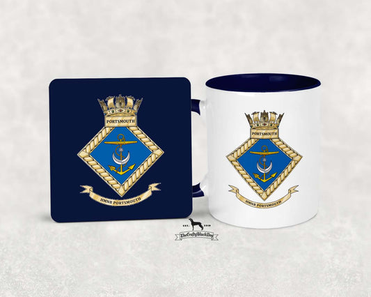 HMNB Portsmouth - Mug &amp; Coaster Set