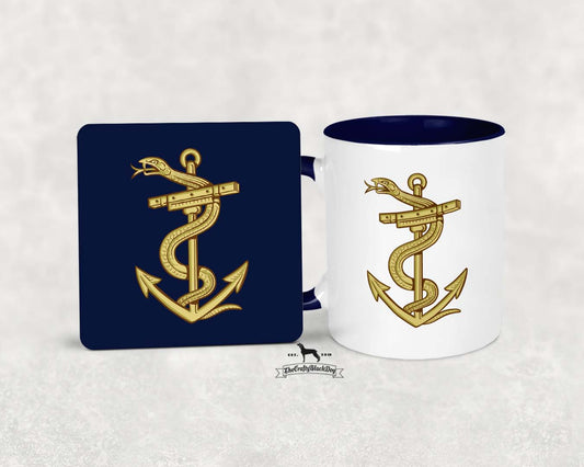 Royal Naval Medical Service - Mug and Coaster Set