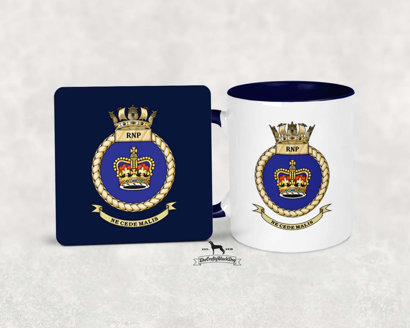 Royal Navy Police - Mug &amp; Coaster Set