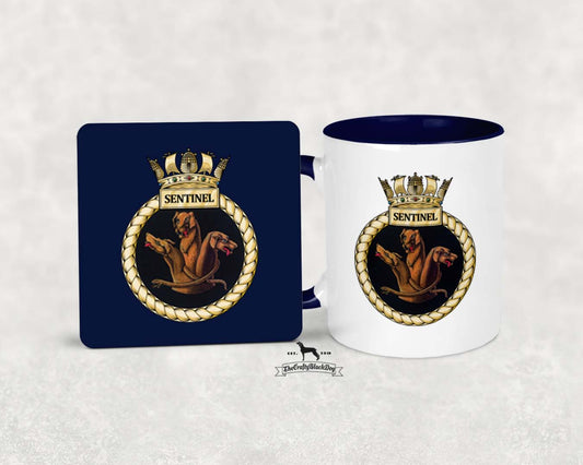 HMS Sentinel - MUG and COASTER SET