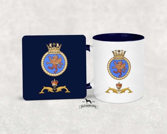 HMS Swiftsure - MUG and COASTER SET