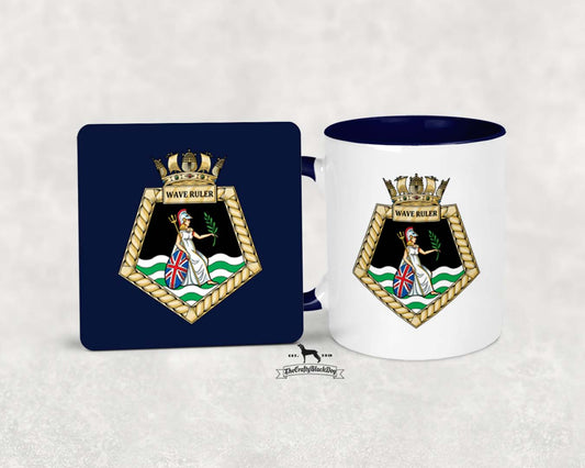 RFA Wave Ruler - Mug and Coaster Set