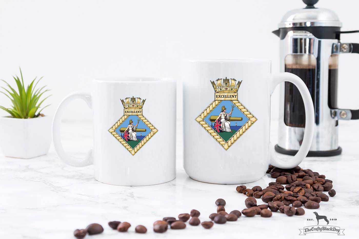 HMS Excellent - 11oz/15oz Mug