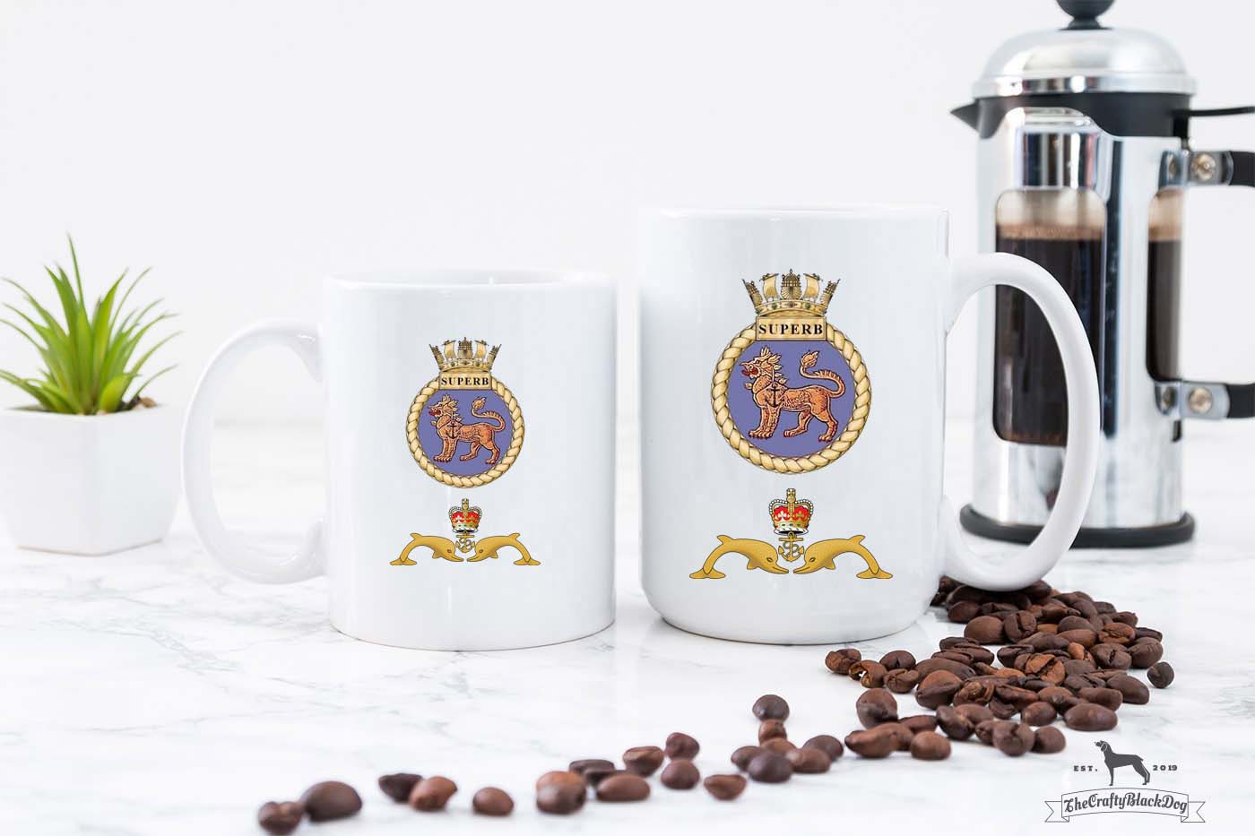 HMS Superb - 11oz/15oz Mug