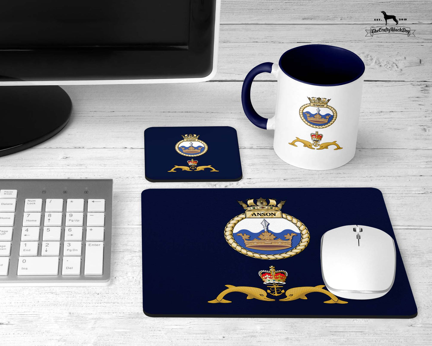 HMS Anson - Office Set