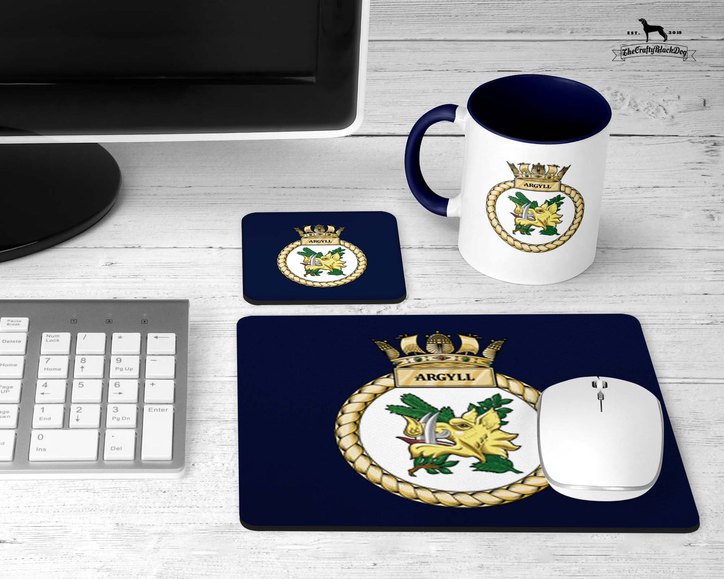 HMS Argyll - Office Set