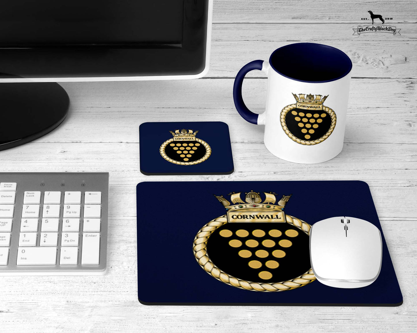 HMS Cornwall - Office Set