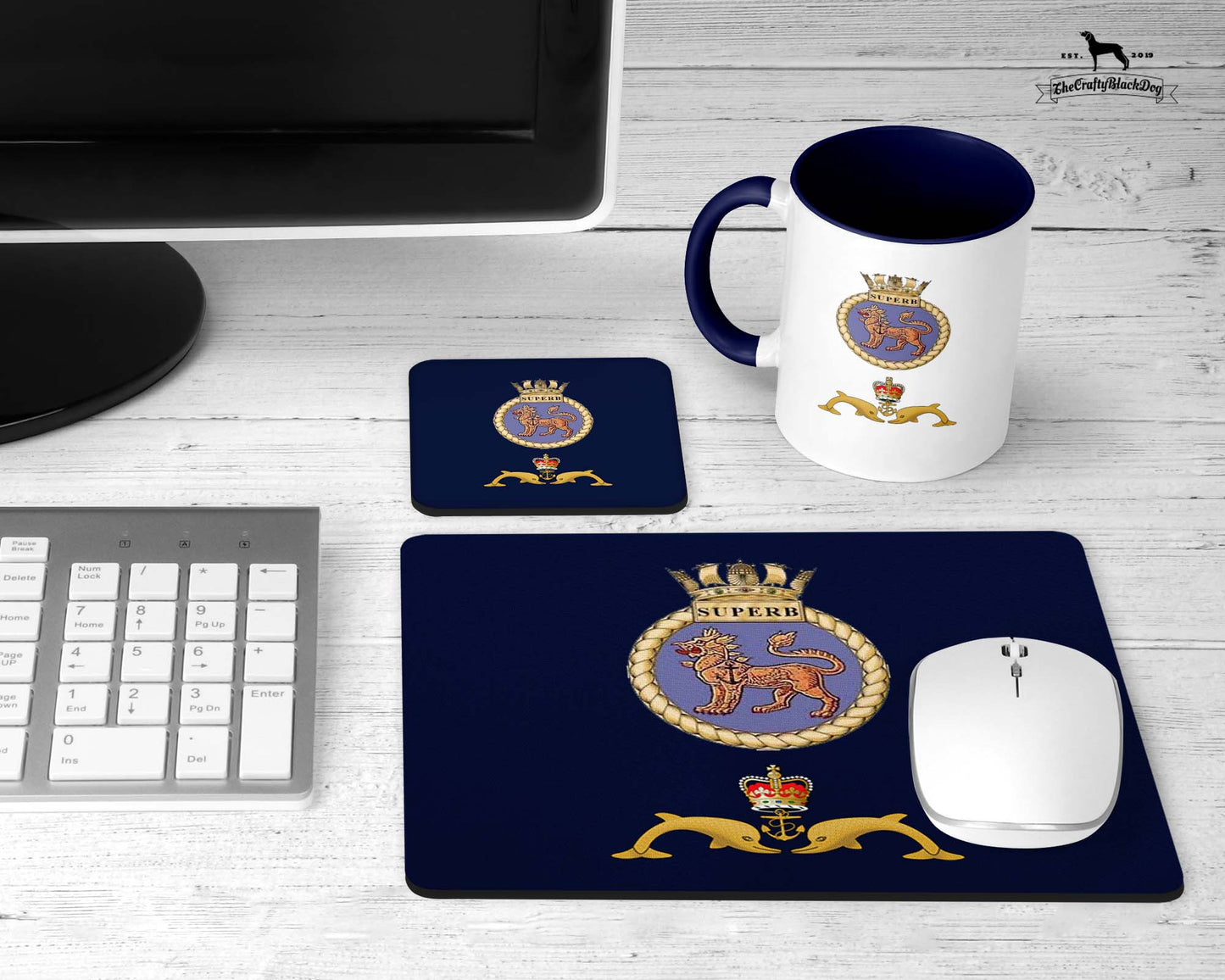 HMS Superb - Office Set