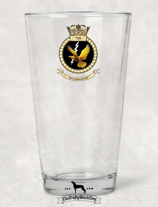 736 Naval Air Squadron - Pint Glass