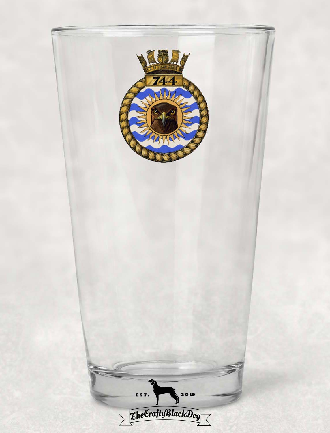 744 Naval Air Squadron - Pint Glass