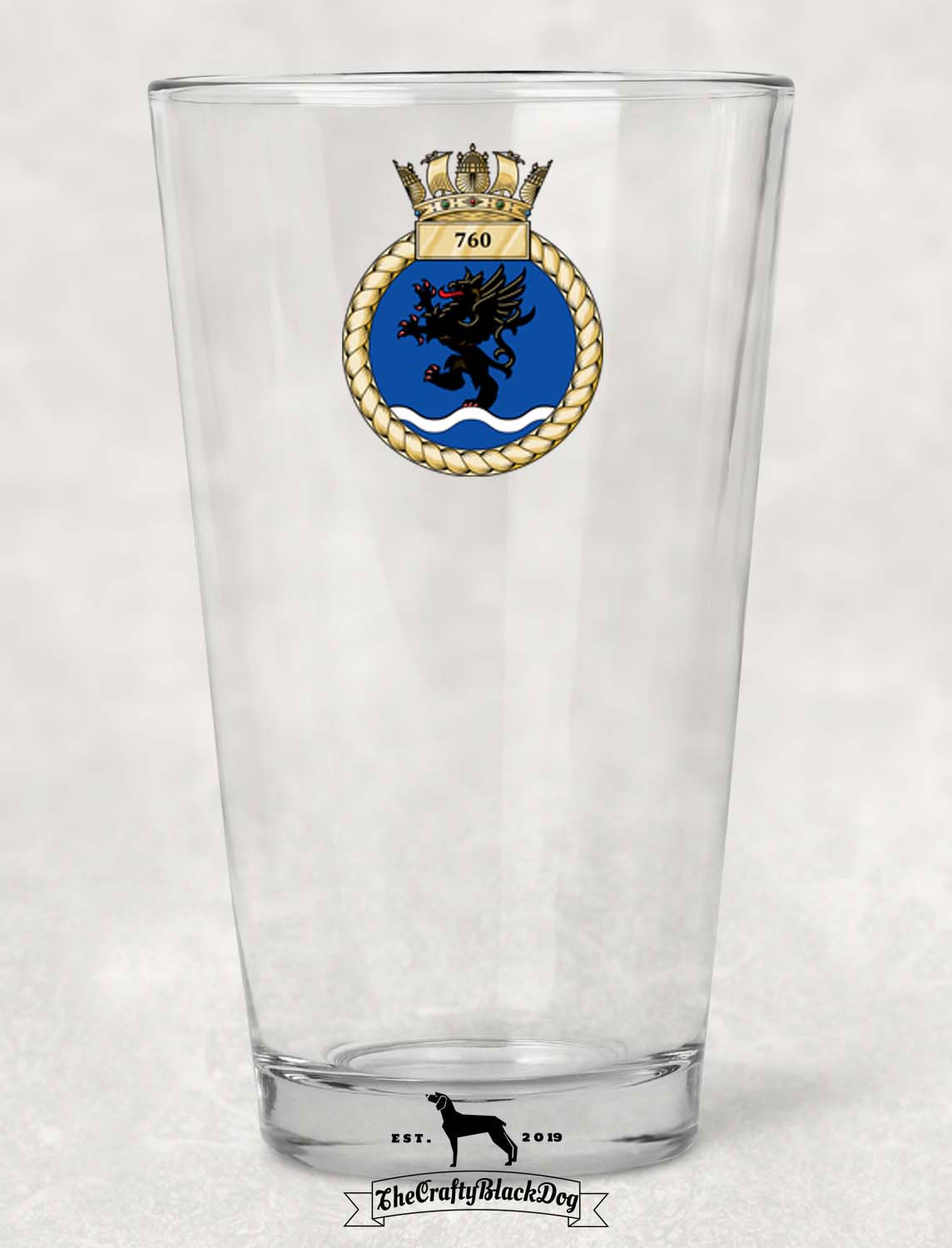760 Naval Air Squadron - Pint Glass