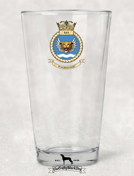 814 Naval Air Squadron - Pint Glass