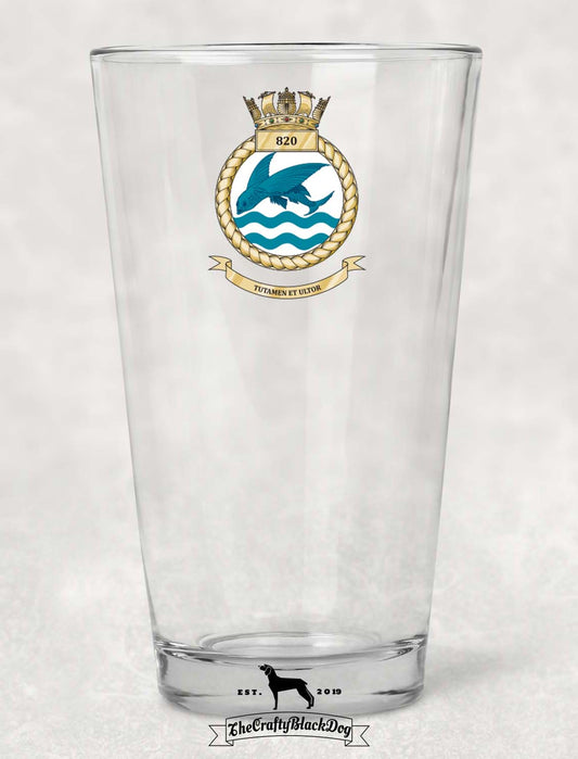 820 Naval Air Squadron - Pint Glass