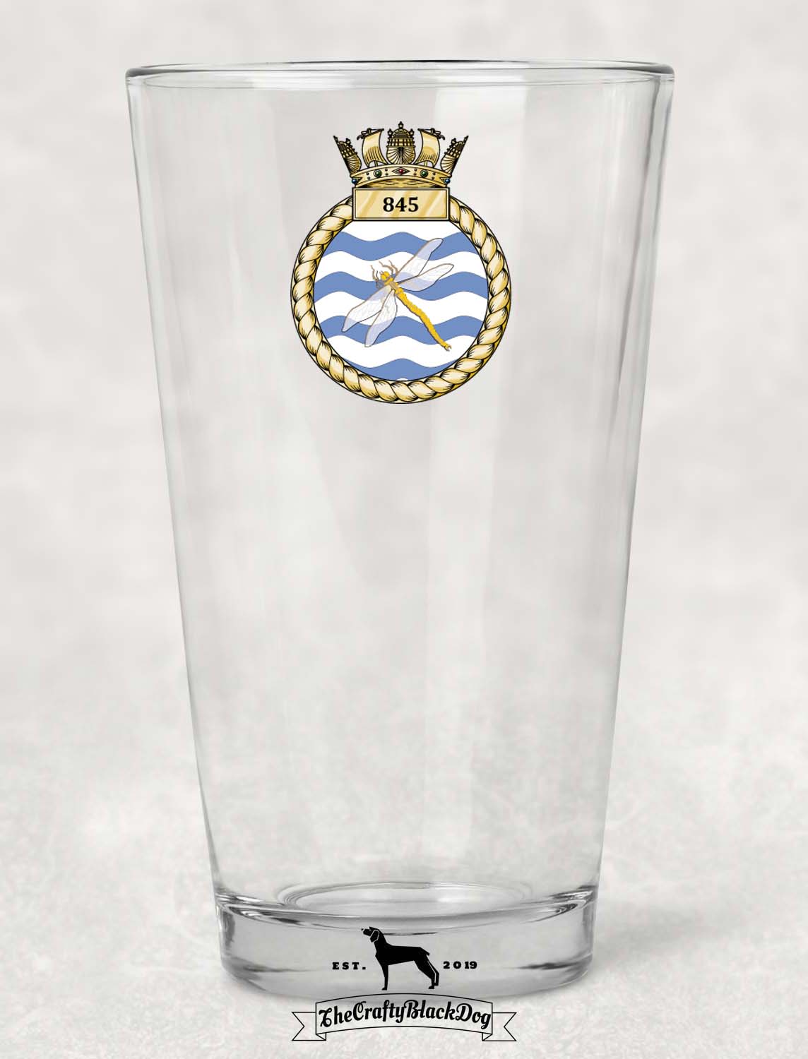 845 Naval Air Squadron - Pint Glass
