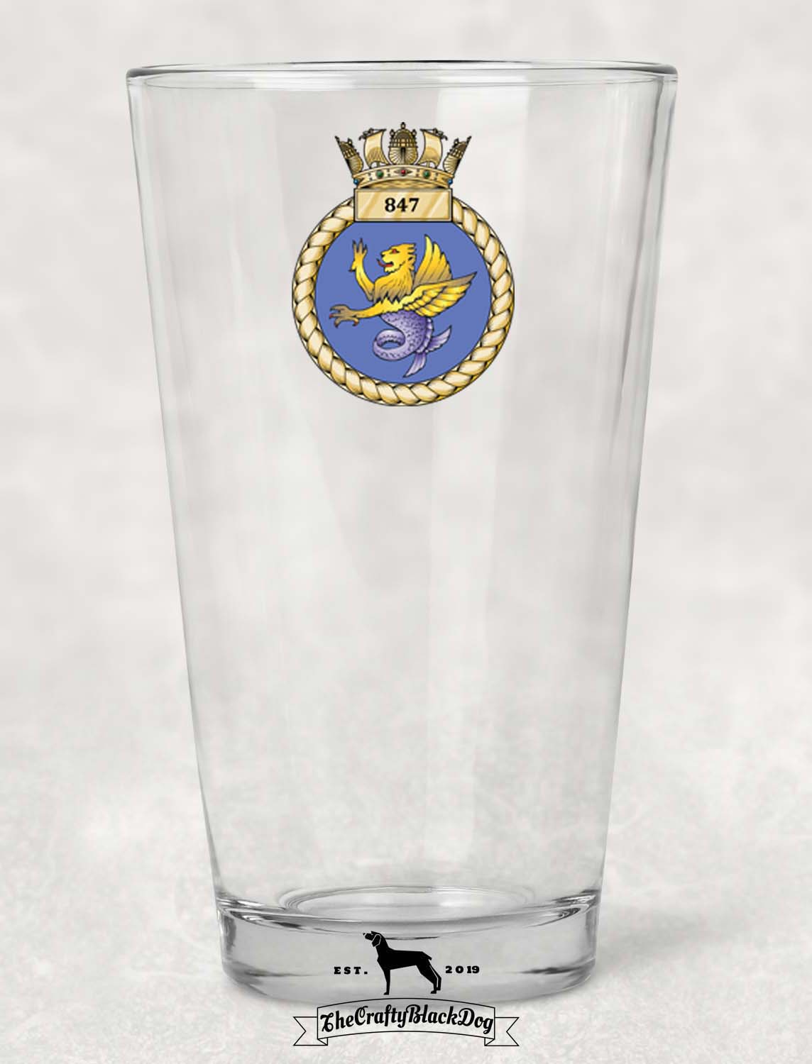 847 Naval Air Squadron - Pint Glass