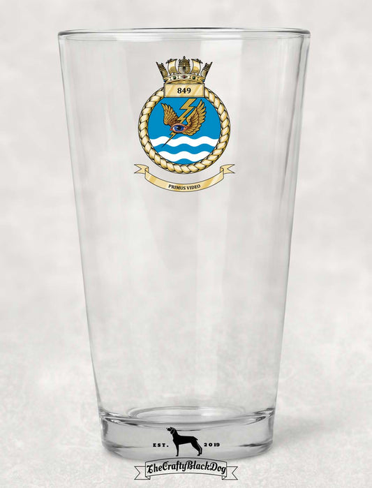 849 Naval Air Squadron - Pint Glass