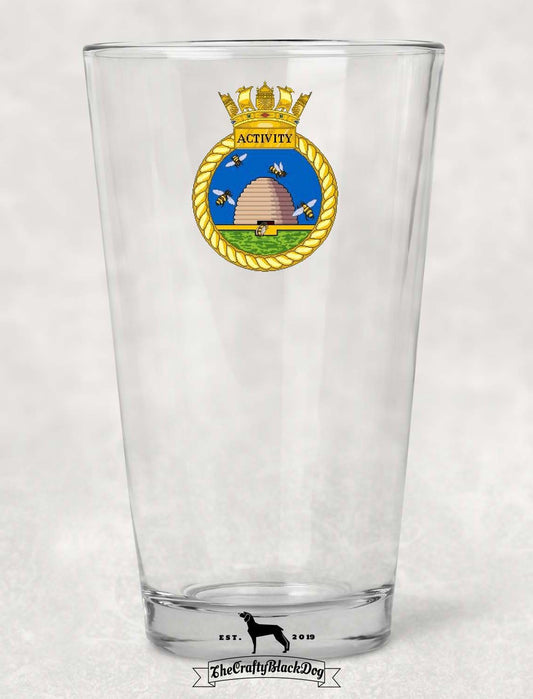 HMS Activity - Pint Glass