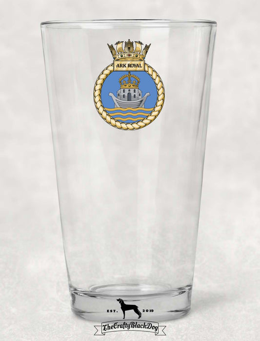 HMS Ark Royal - Pint Glass