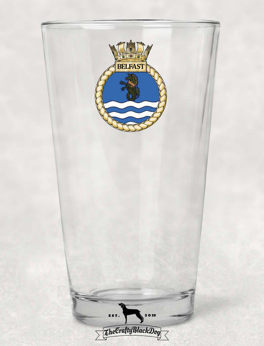 HMS Belfast - Pint Glass