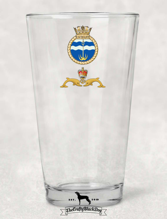 HMS Cachalot - Pint Glass