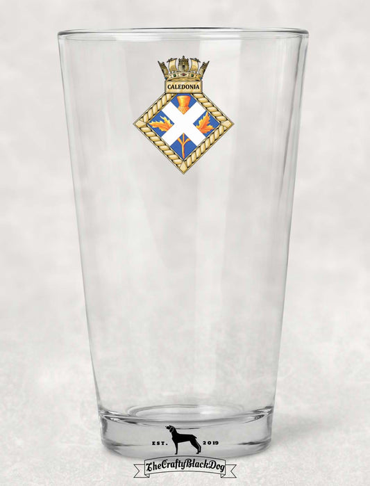 HMS Caledonia - Pint Glass