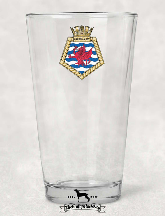 RFA Cardigan Bay - Pint Glass