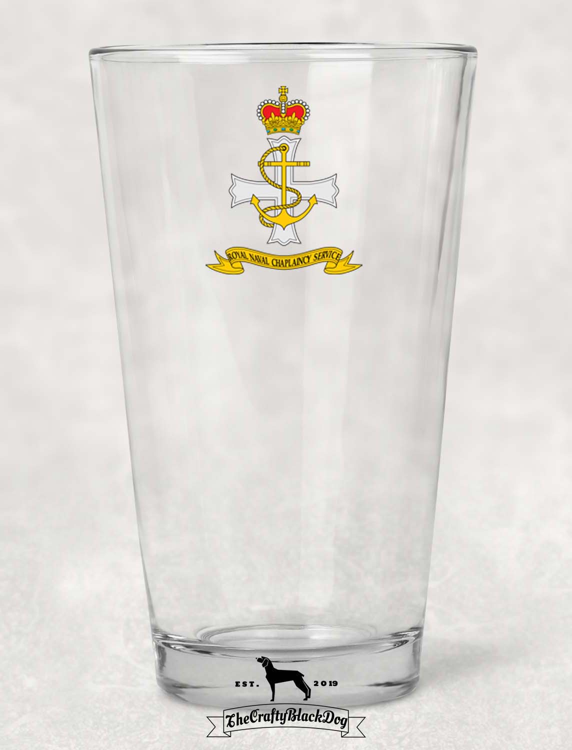 Royal Naval Chaplaincy Service - Pint Glass