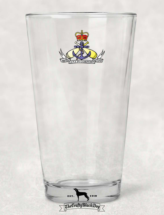 Royal Navy PTI (Club Swinger) - Pint Glass