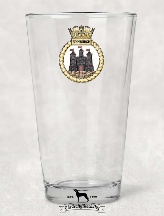 HMS Edinburgh - Pint Glass