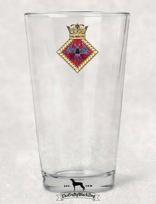 HMS Falmouth - Pint Glass