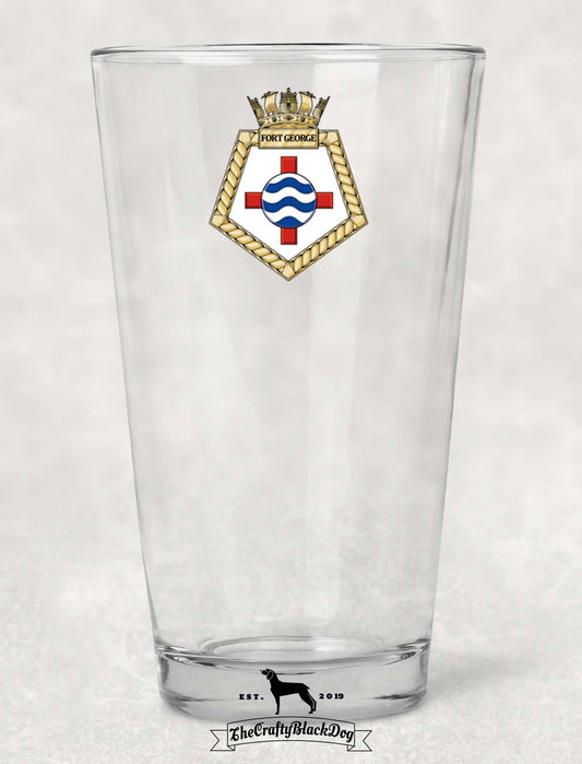 RFA Fort George - Pint Glass