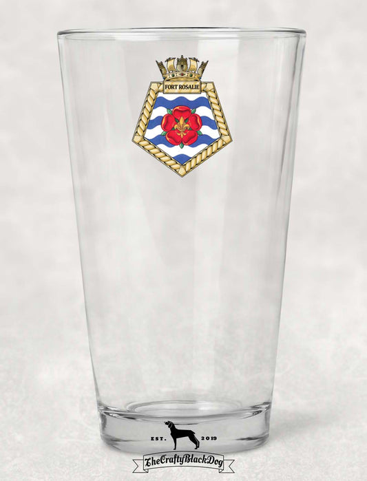 RFA Fort Rosalie - Pint Glass