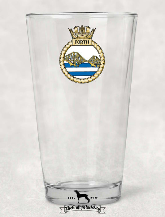 HMS Forth - Pint Glass